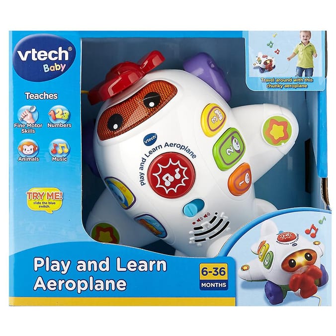 Vtech baby play on sale and learn aeroplane