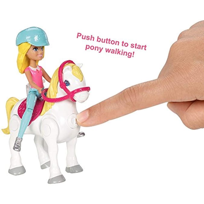 Barbie on discount the go horse