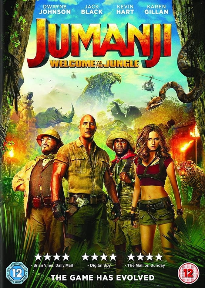 Jumanji: Welcome to the Jungle DVD