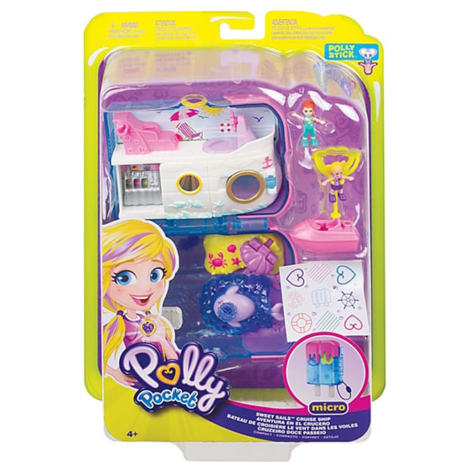 Polly Pocket: Big Pocket Playsets - Assorted small mini dolls