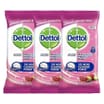 Dettol Multipurpose Cleaning Wipes Pomegranate & Lime Splash (5 x 70 Large Wipes)