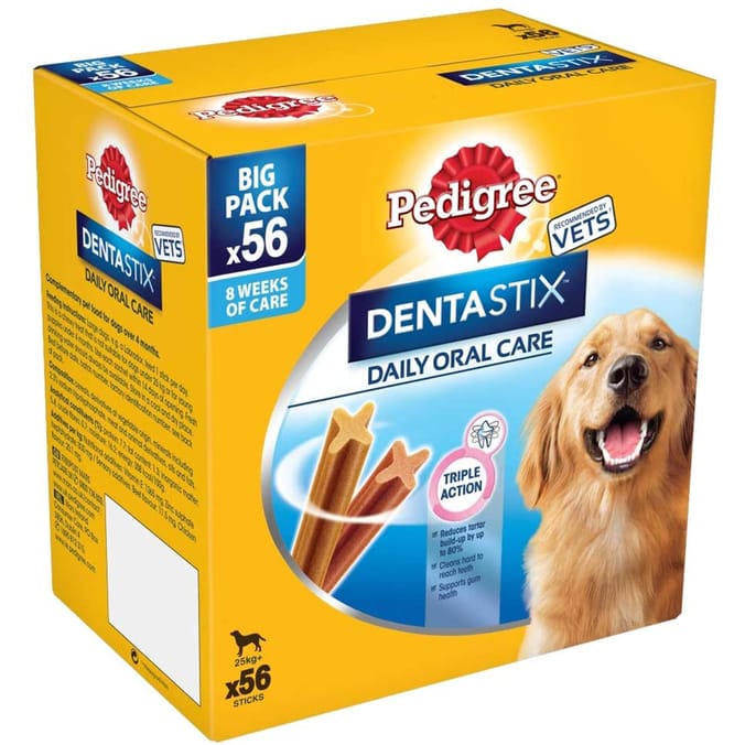 Pedigree Dentastix Large: Big Pack (56 Sticks)