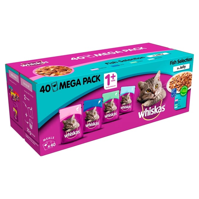 Whiskas 40 sale megapack