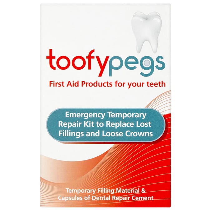 Toofypegs Dental Repair Kit, dentist, emergency repair kits, quick fix
