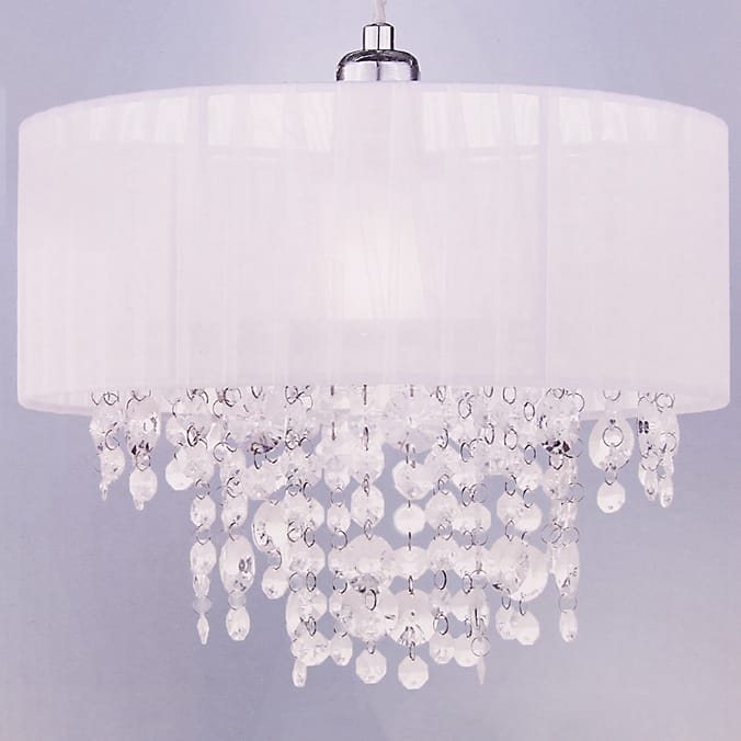 Home Collections Acrylic Gem Easy Fit Shade, lamps shades, lampshade