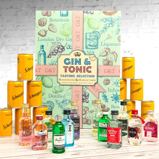 Gin & Tonic Tasting Selection Set, gins, alcohol, essentials