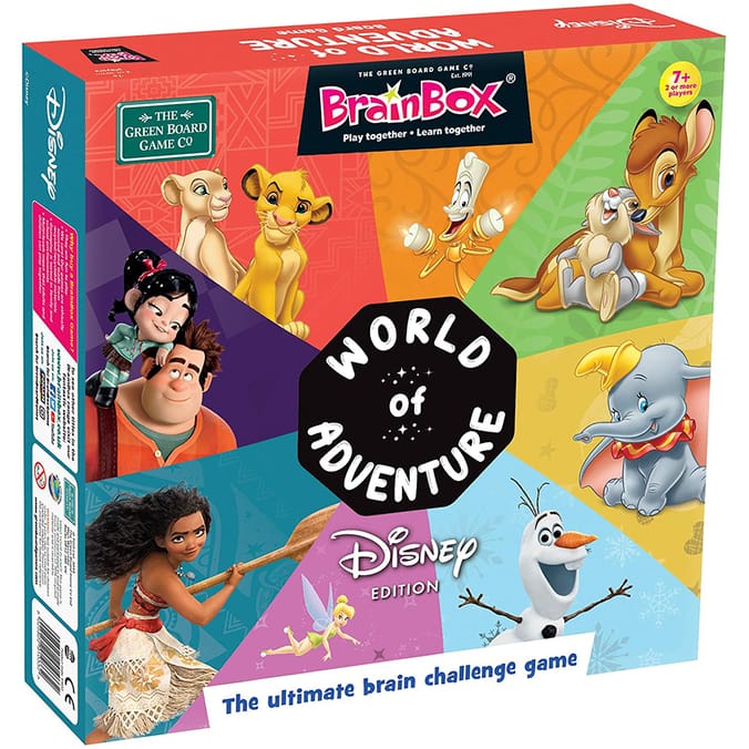 BrainBox World of Fun Board Game Disney Edition quiz family board game