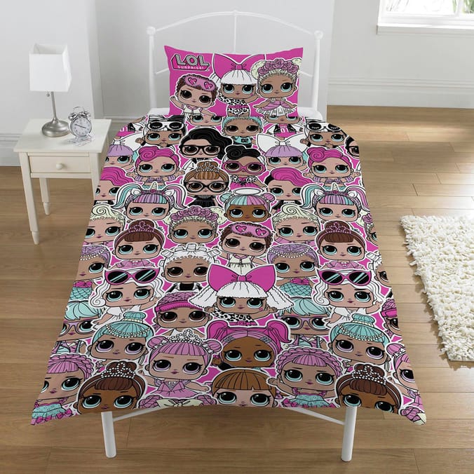 Lol doll hotsell single bedding