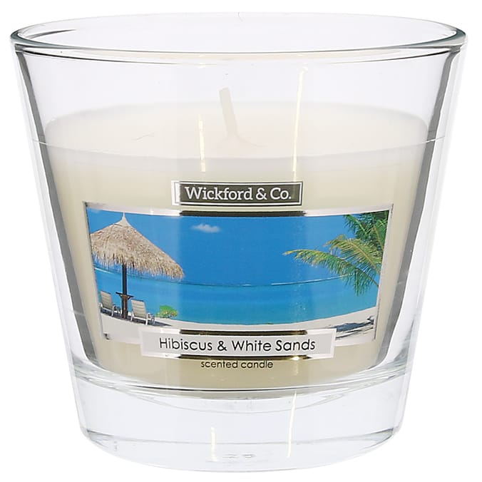Wickford & Co Hibiscus & White Sands Candle (12 x 5oz), scented candles