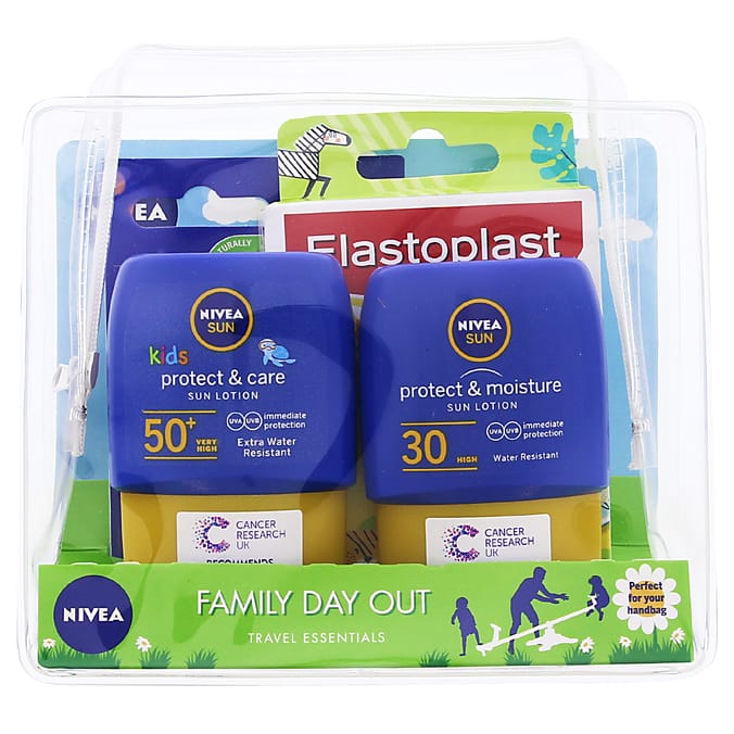 Nivea Sun Family Day Out Essentials Kit, suncream, sun lotion, sun