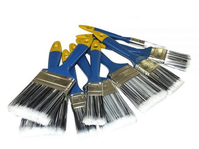  KINJOEK 30 Pieces Paint Brush Bulk, Chip Paintbrush Set for  Wall Home House Trim, Professional Multi-Purpose Home Repair Tools Painting  Brushes : Tools & Home Improvement