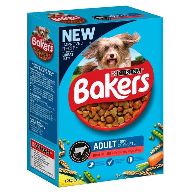 Pets at home hot sale bakers dog food