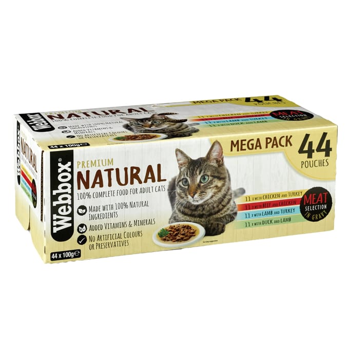 Webbox cat food store pouches