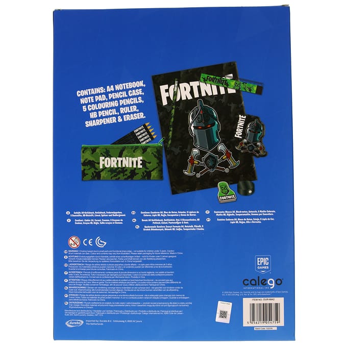 Fortnite Bumper Stationery Set, fortnight, forts nights, nites