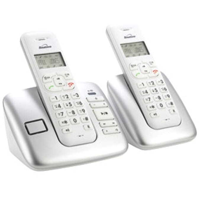 Binatone Solas 1520 Twin Cordless Telephone Home Bargains
