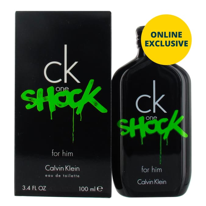 Calvin Klein CK One Shock For Him, aftershave Home Bargains
