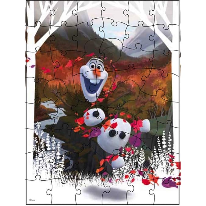 Frozen 2 Lenticular Puzzle, puzzles, puzzle's, II, two, anna elsa olaf games kids children's