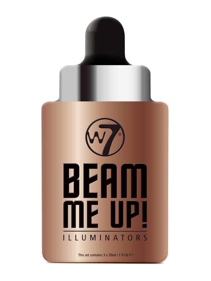 W7 Beam Me Up! Illuminators Highlighter Kit, makeup make ups, beauty