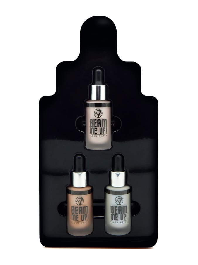 W7 Beam Me Up! Illuminators Highlighter Kit, makeup make ups, beauty