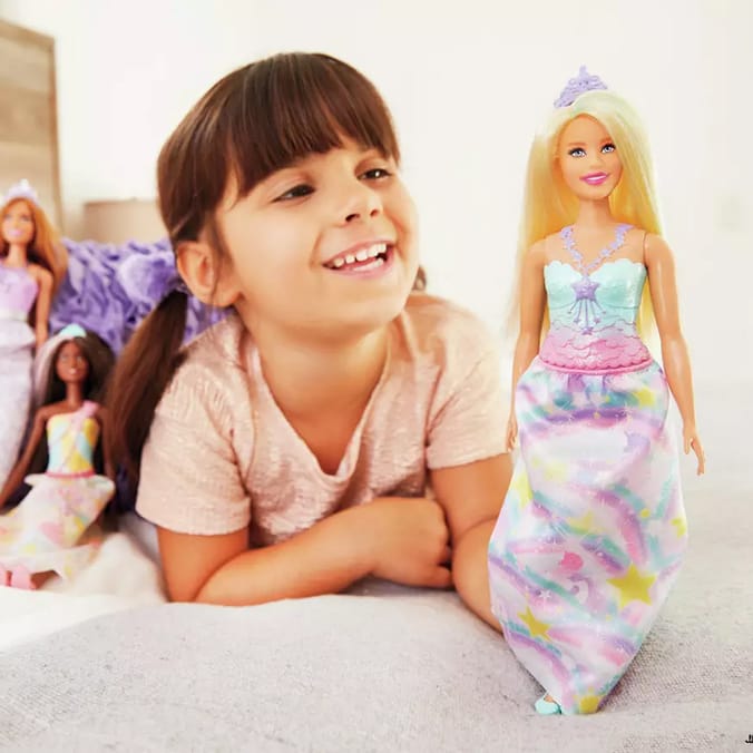 Barbie Dreamtopia Princess with Rainbow-Inspired Dress