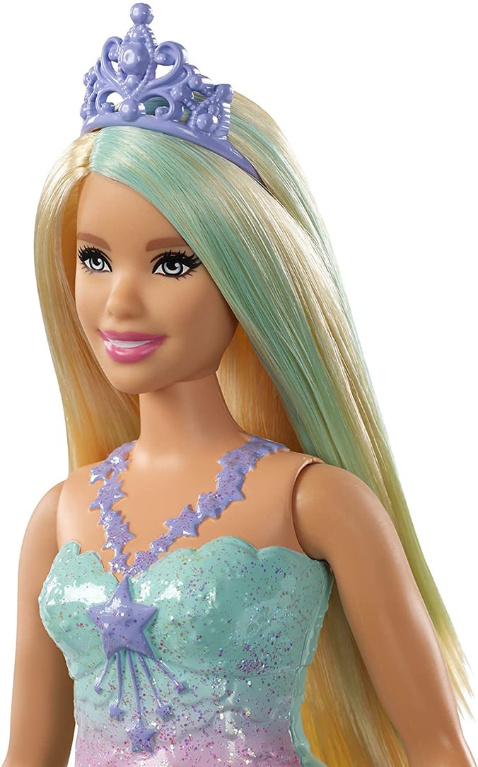 Barbie Dreamtopia Princess with Rainbow-Inspired Dress