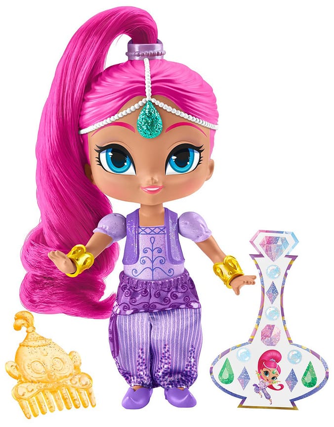 Shimmer Shine Doll dolls shimers and shines children s childrens kids tv series show television role playing dress up girls girl s Home Bargains