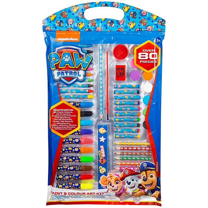 Paw Patrol Colouring Art Kit