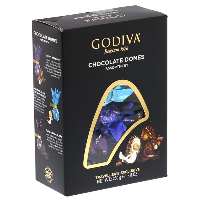 Godiva chocolate store domes