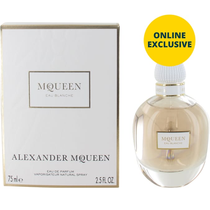 Alexander McQueen Eau Blanche 75ml EDP, fragrances, perfumes, womens ...