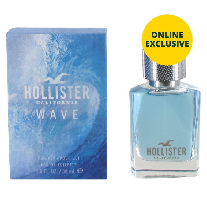 Hollister California Wave For Him 30ml EDT, summer fragrance ...