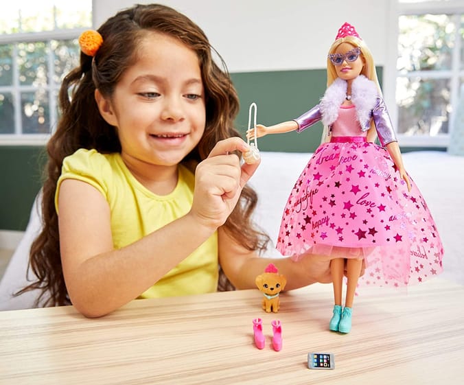 Barbie Princess Adventure Doll, dolls girls girl's toys, presents gifts