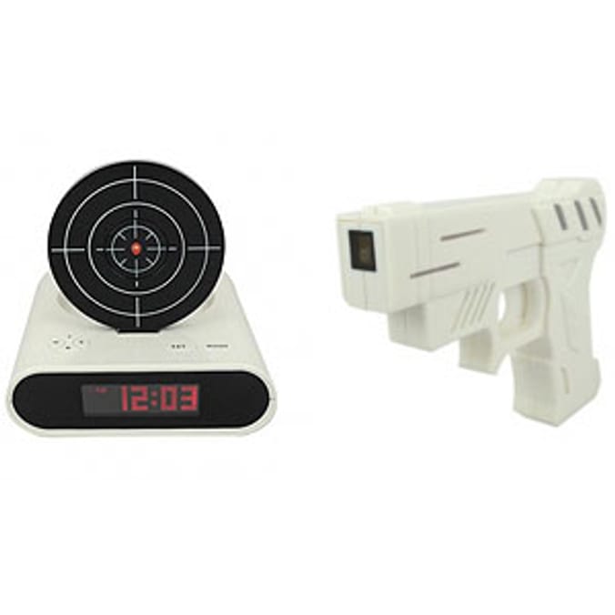 Shooting Alarm Clock clocks | Home Bargains