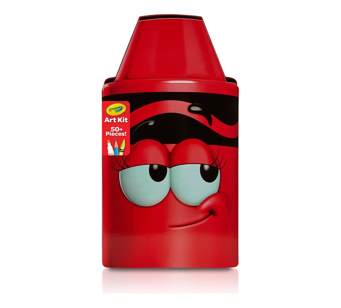 Crayola 50 Piece Art Kit, crayons, pencils, sharpeners, colouring in, stationery stationary