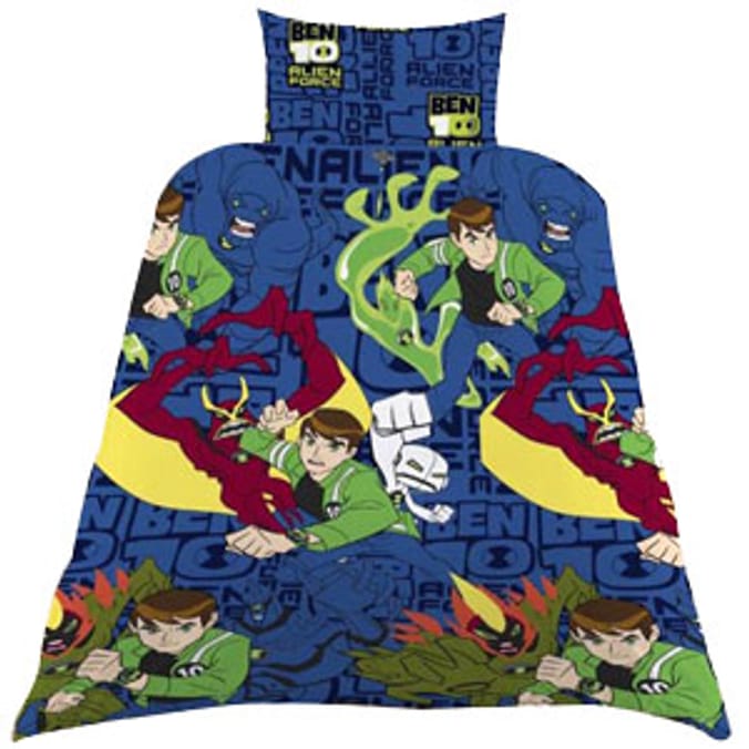 Ben 10 Single Duvet Cover & Pillowcase | Home Bargains