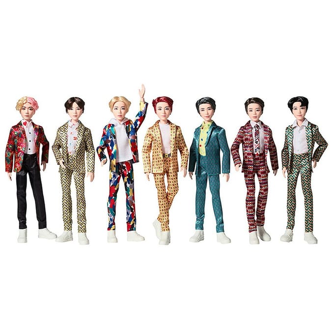 BTS Core Fashion Idol Doll Pack Gift Set Home Bargains