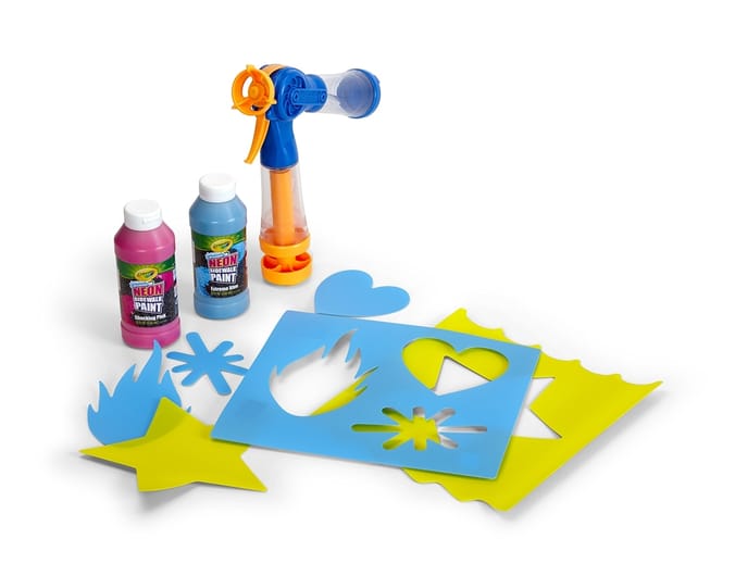 Crayola Sidewalk Paint Sprayer KidPowered Spray Art!, crayolas