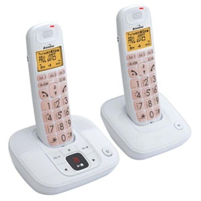 Binatone Big Button 3725 Twin Telephones Home Bargains