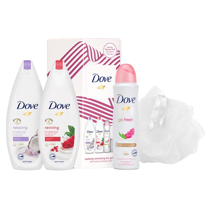 Dove Radiantly Refreshing Trio Gift Set, gifts sets presents christmas