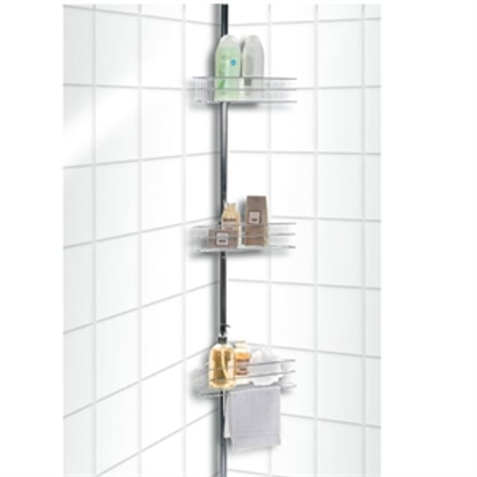 Kroma Shower Organiser Pole Home Bargains