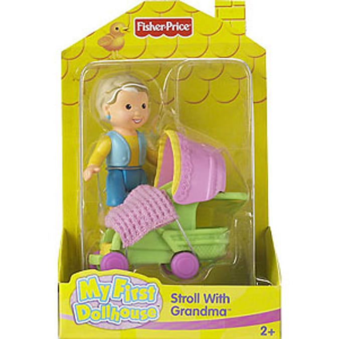 Fisher price my first doll 2024 and pram