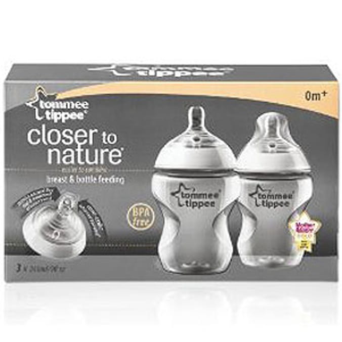 Tommee Tippee Closer to Nature Bottles 260ml x 4 bottles - 260 ml - Buy Tommee  Tippee bottles products in India