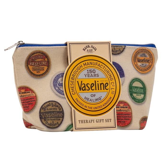Vaseline 150 Years Beauty Bag Gift Set, gift, set, lip, balm, gift, set, present Home Bargains