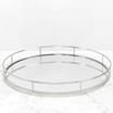 Home Collections: Round Mirror Tray - Silver