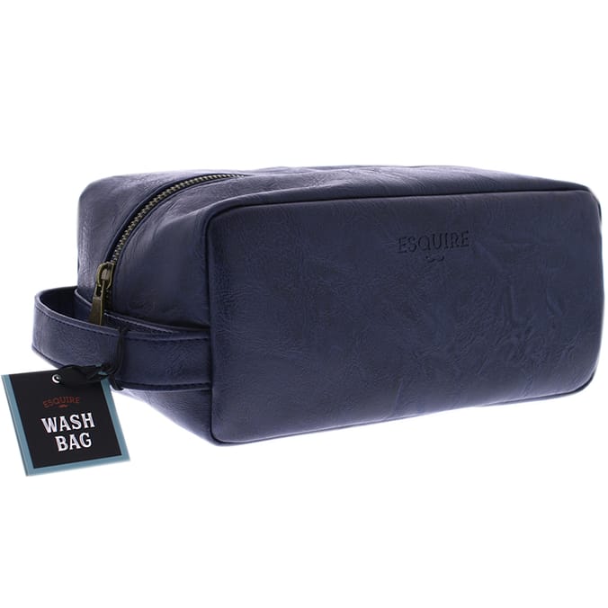 Esquire Mens Wash Bag, gift, bag, present, wash, bathroom Home Bargains