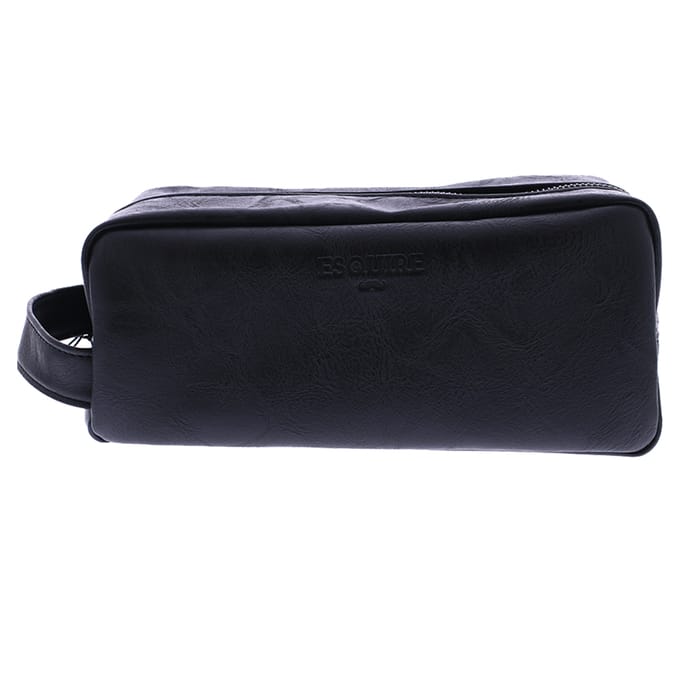 Esquire Mens Wash Bag, gift, bag, present, wash, bathroom Home Bargains