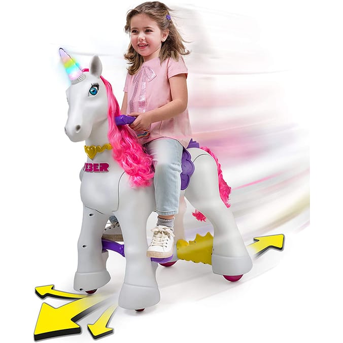 Battery powered ride on unicorn new arrivals