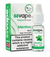 88Vape Menthol E-Liquid 16mg/g 10ml (Case of 20) 