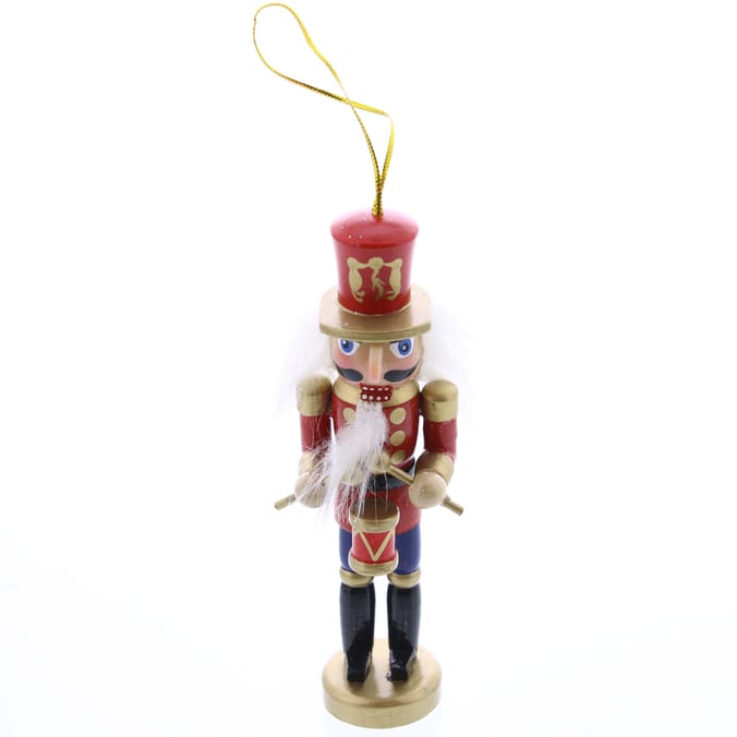 Xmas Hanging Wooden Nutcracker, Traditional, Christmas, Xmas, Festive