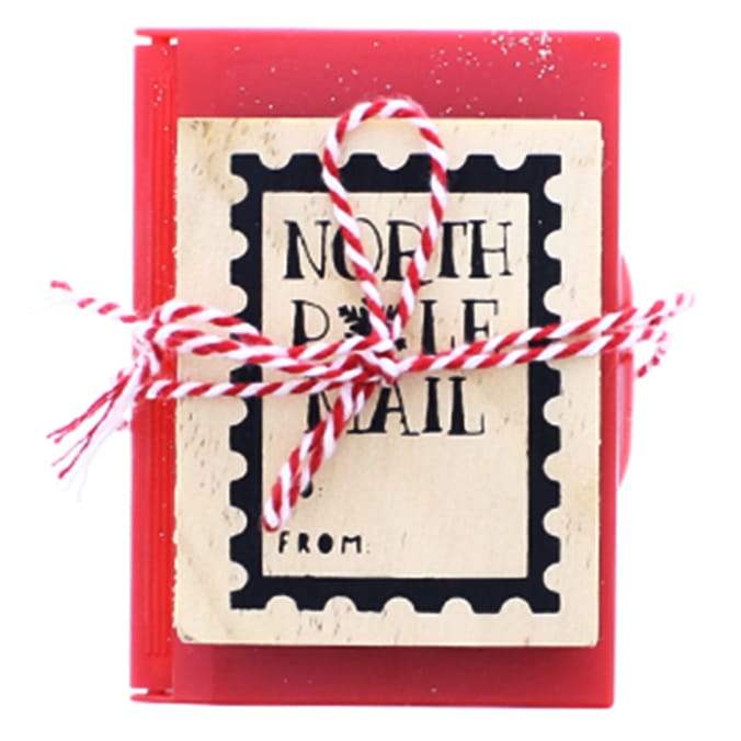 Santa Letter Stamp, father ,stamper, mail, letters, xmas, christmas