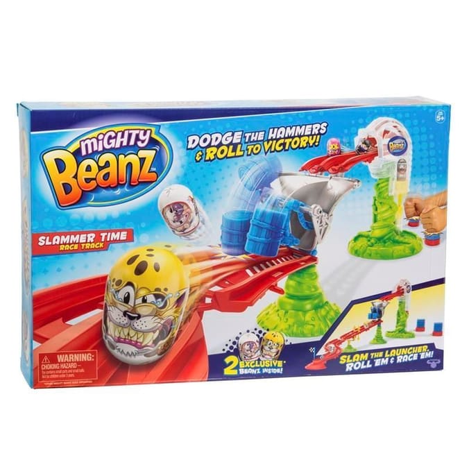 Mighty Beanz Slammer Track games kids children s childrens beans playsets Home Bargains